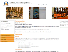 Tablet Screenshot of justbeer.fr